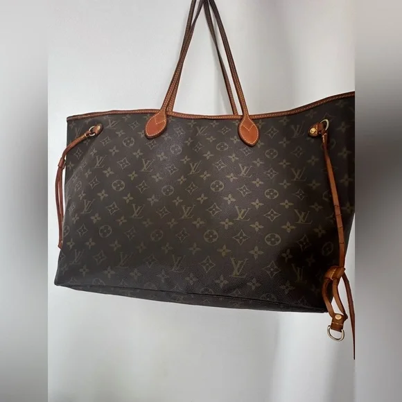 Louis Vuitton Brown Monogram Tote - Picture 2 of 16
